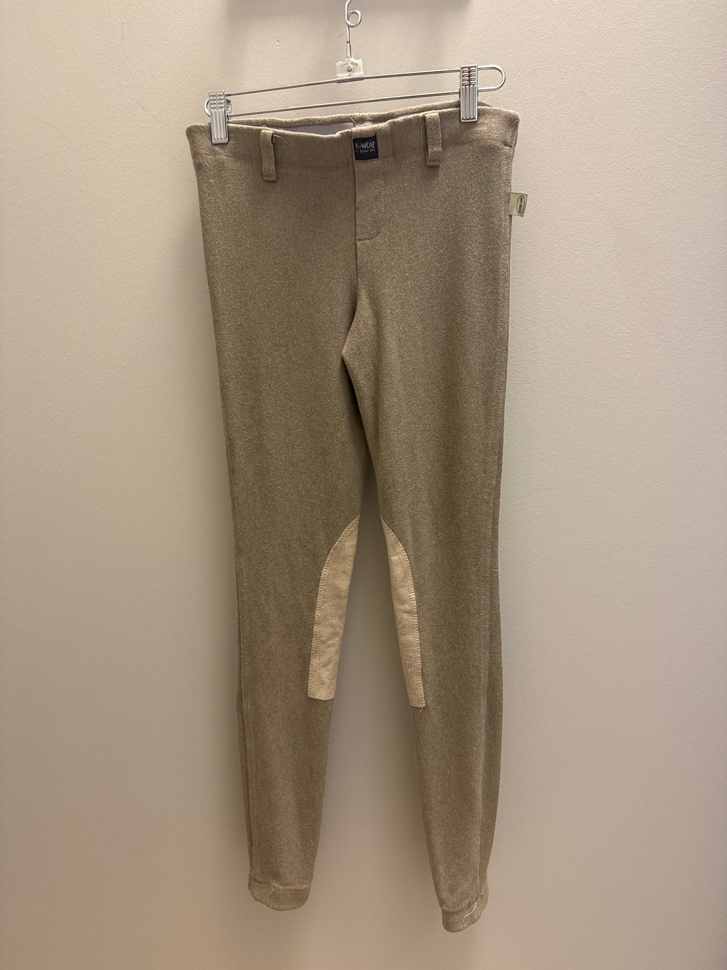 Knee patch breeches