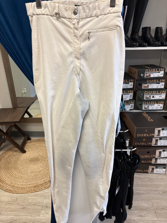 Pikeur White Breeches Womens Small