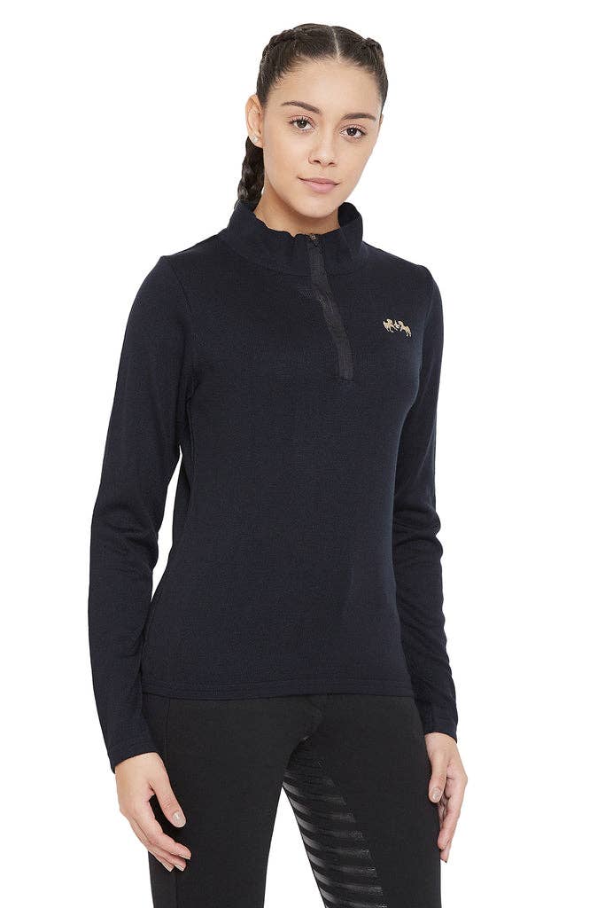Equine Couture Fjord Sweater: Charcoal