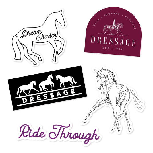Dressage Sticker Pack