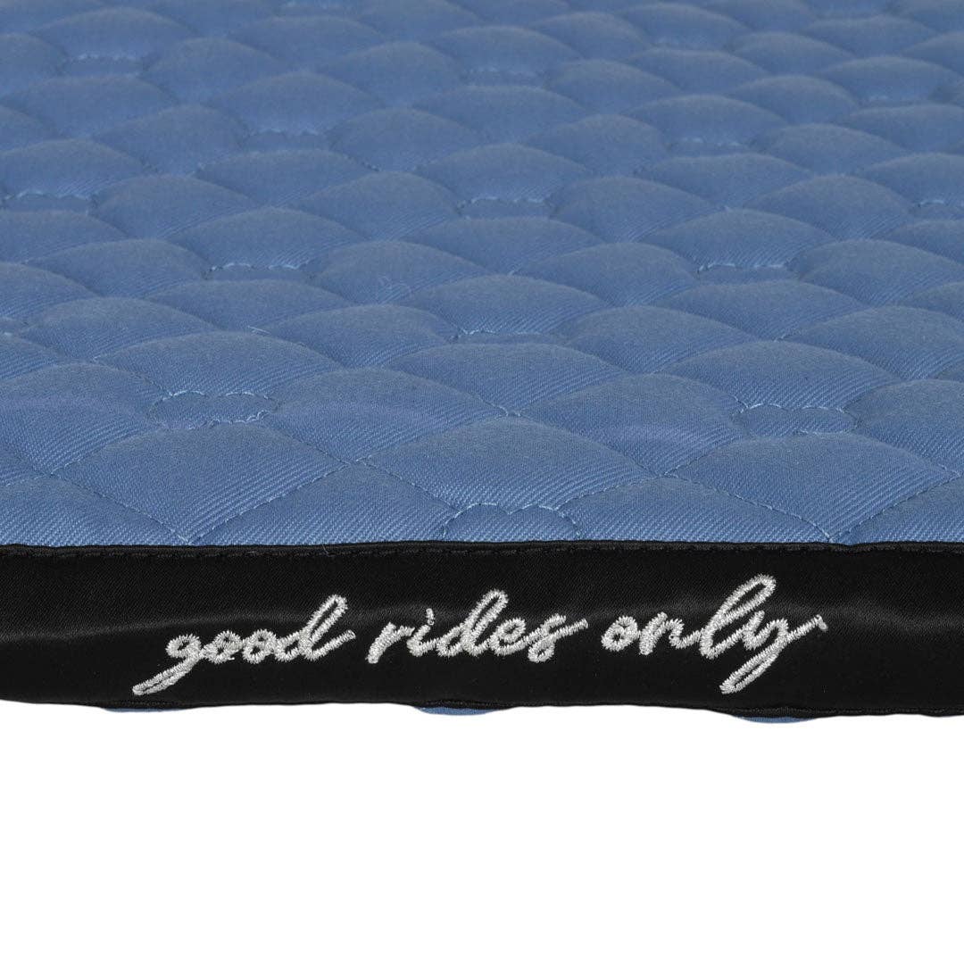 Dapplebay Sport Jump Saddle Pad: Ocean / Full