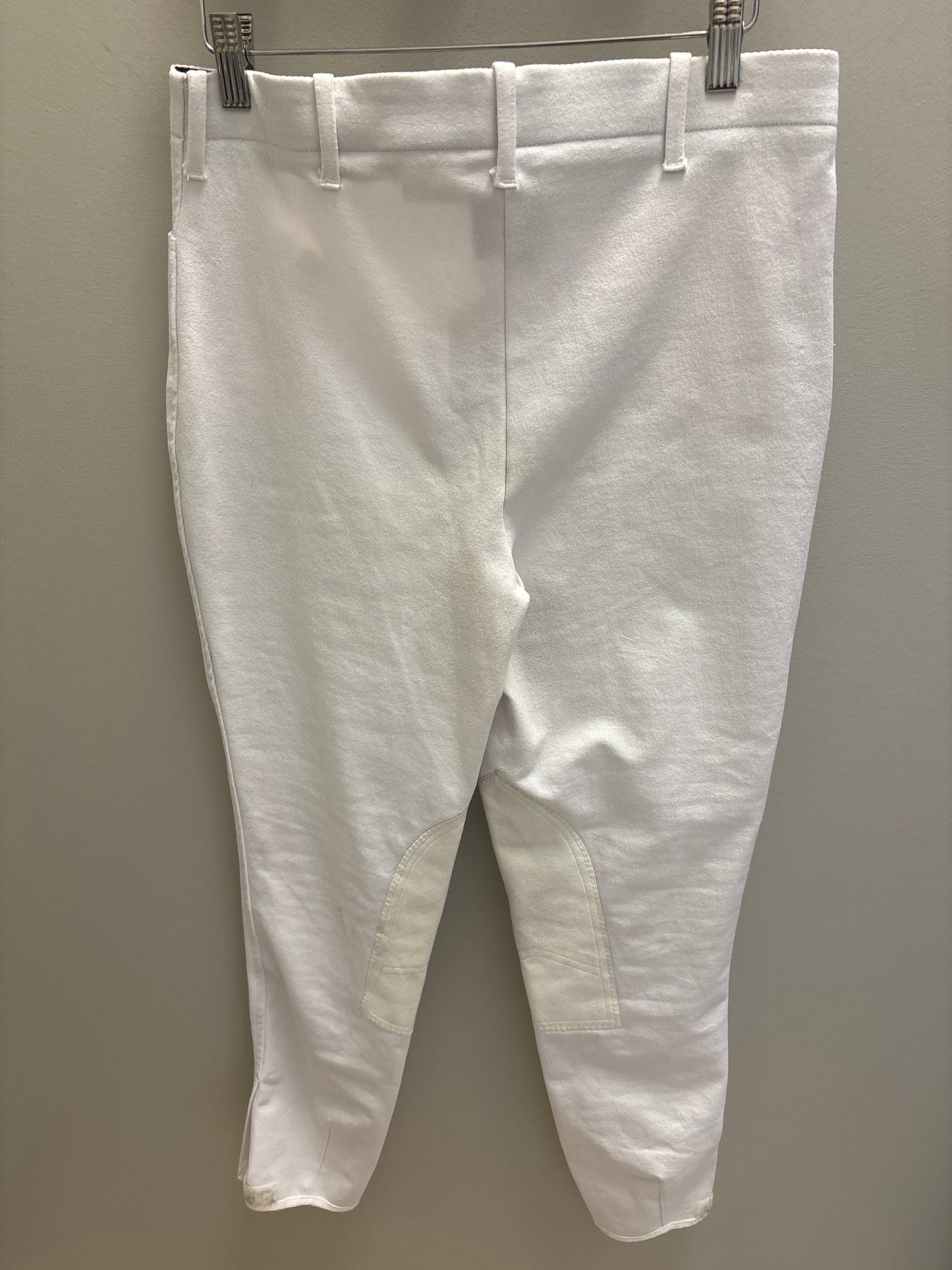 On Course White Breeches 30