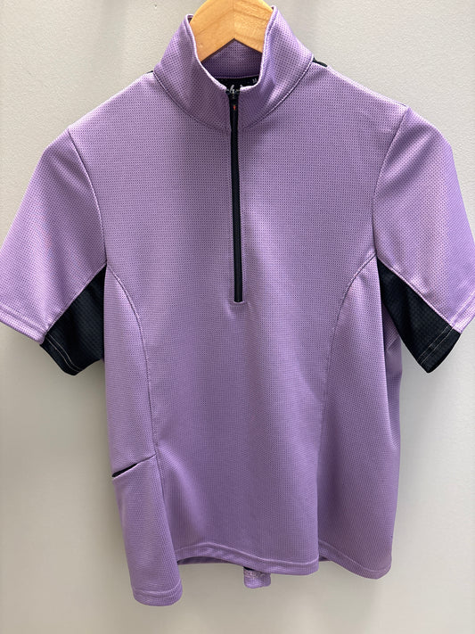 Kerrits Purple Short Sleeve Woman's Medium