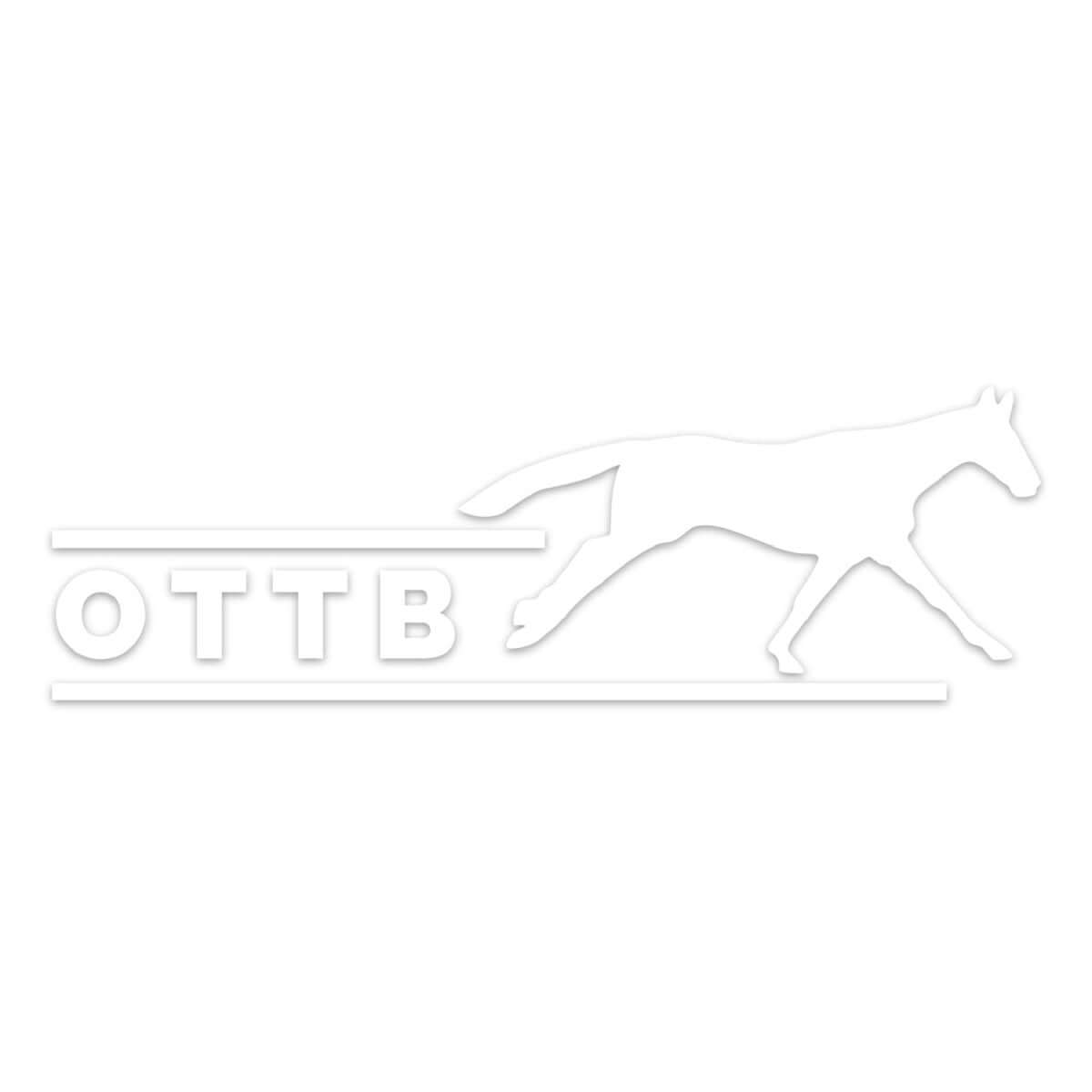 Dapplebay OTTB - Vinyl Decal: Black / STD