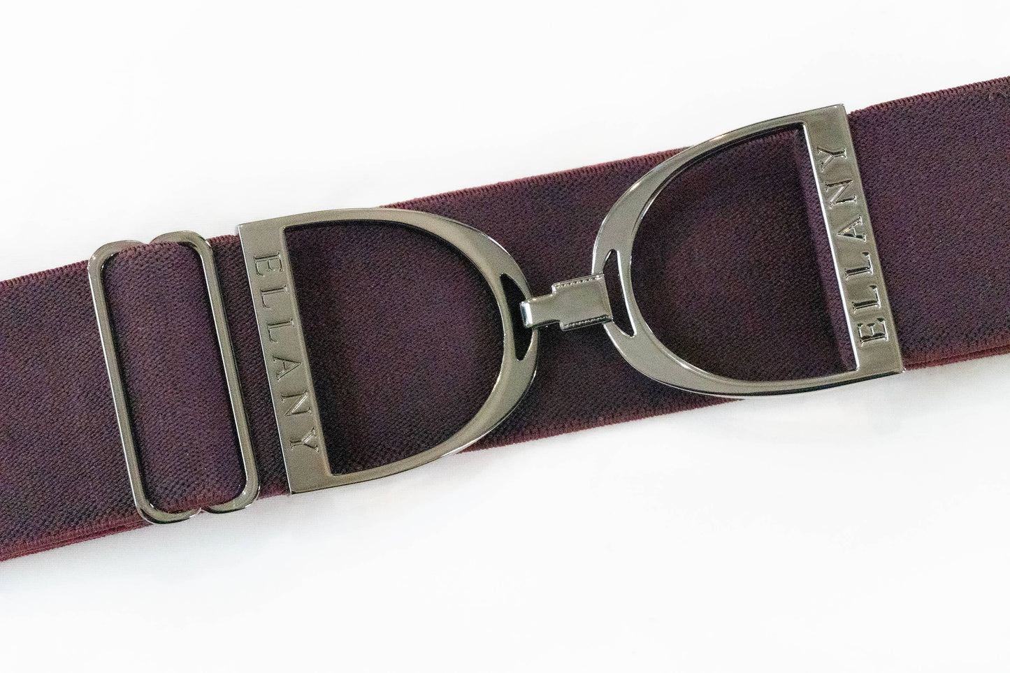 maroon stirrup belt