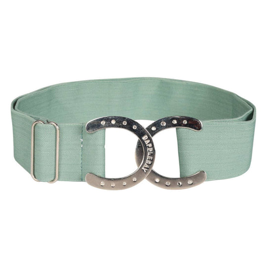 teal horseshoe belt