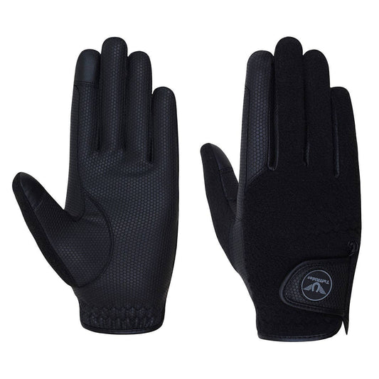 Fleece riding gloves