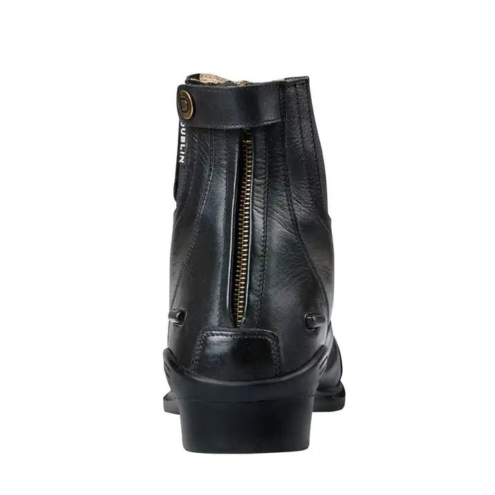 DUBLIN EVOLUTION LACE FRONT PADDOCK BOOTS BLACK LADIES