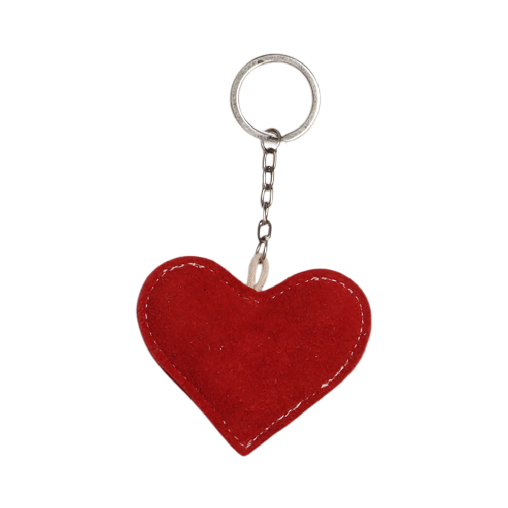 TuffRider Heart Key Chain