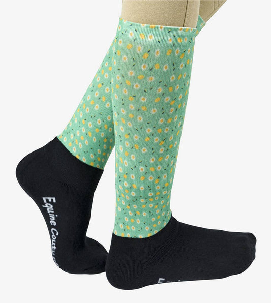 Equine Couture Children's OTC Boot Socks: Daisy
