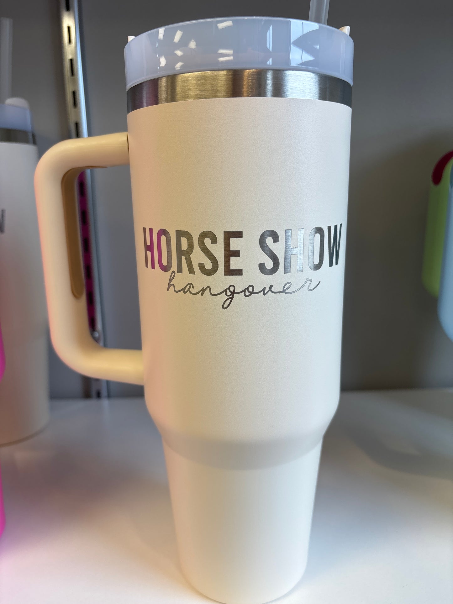 Horse Show Hangover Tumbler