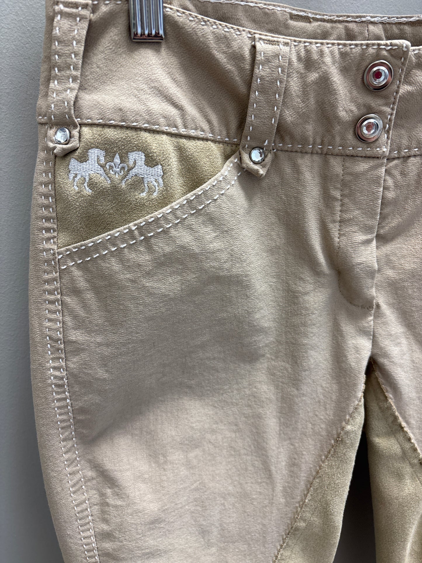 Equine Couture Full Seat Tan Breech - 28