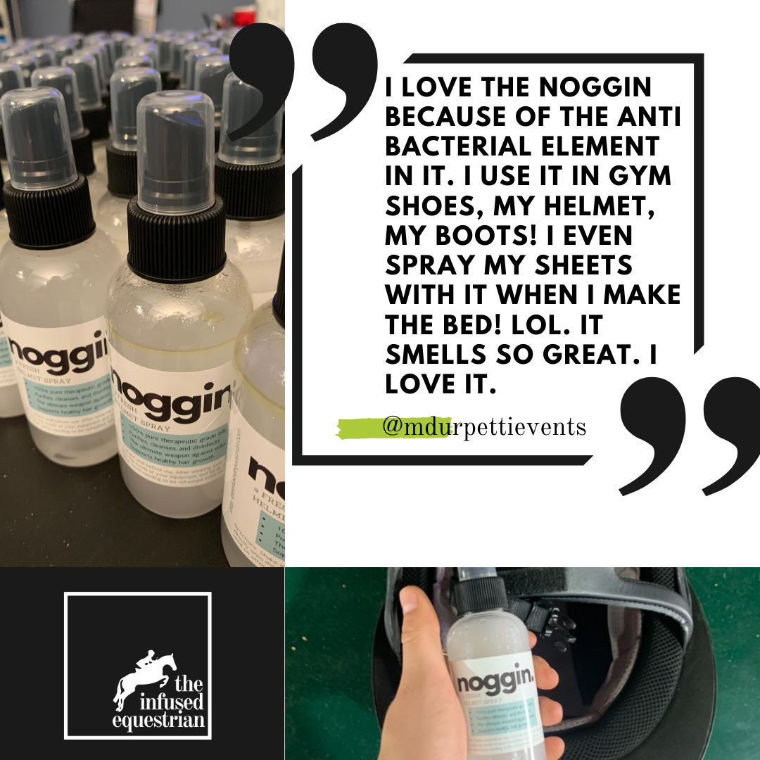 Noggin. A Fresh Helmet Spray (4 oz)