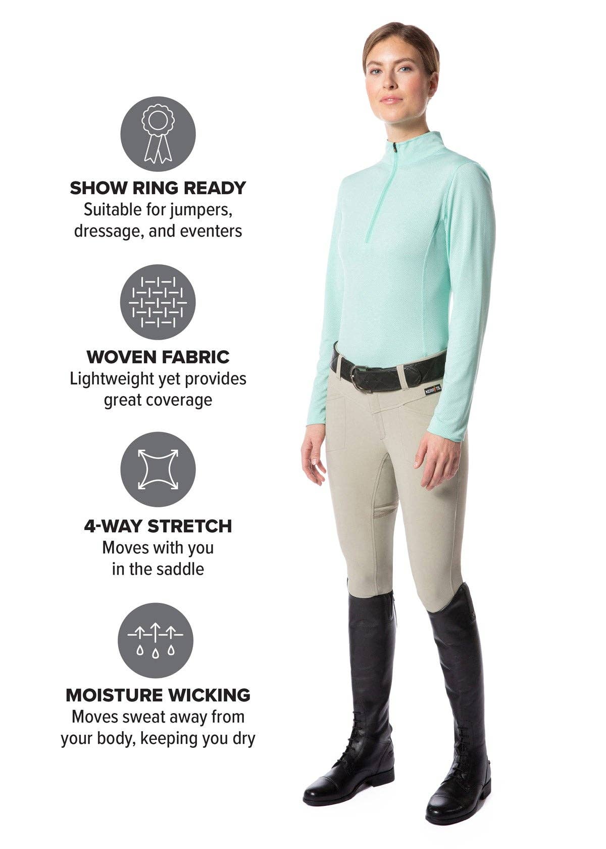 tan show breeches