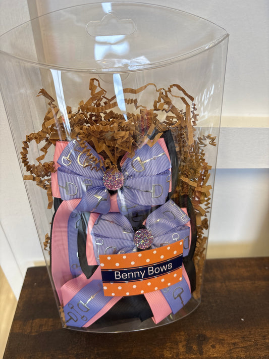 Children's horseshoe show bows