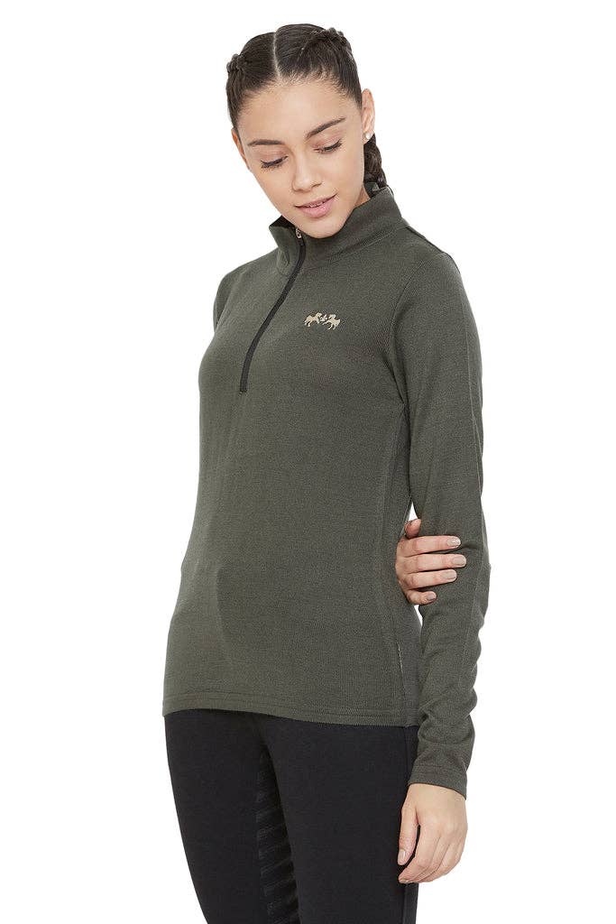 Equine Couture Fjord Sweater: Charcoal