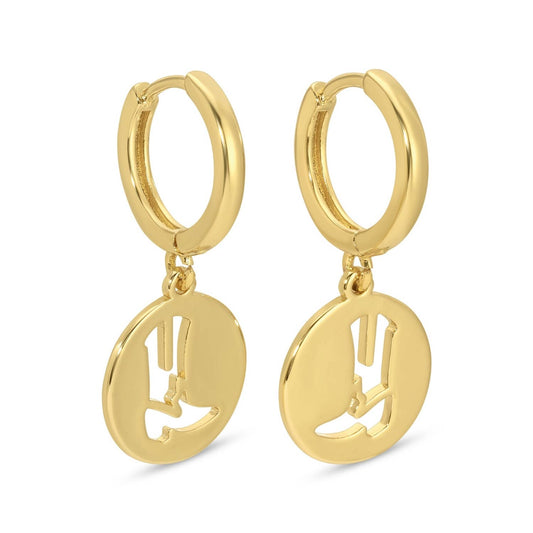 Cowgirl boots earrings