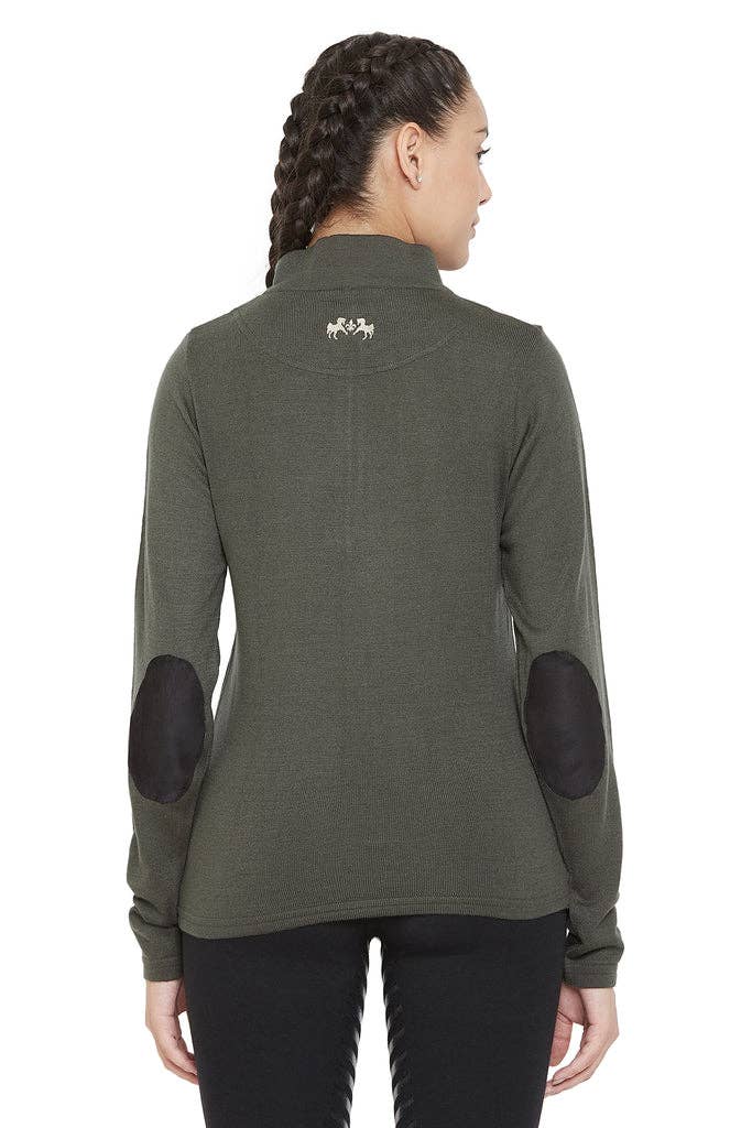 Equine Couture Fjord Sweater: Charcoal