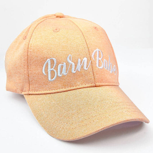 Barn Babe Ringside Hat: Peach