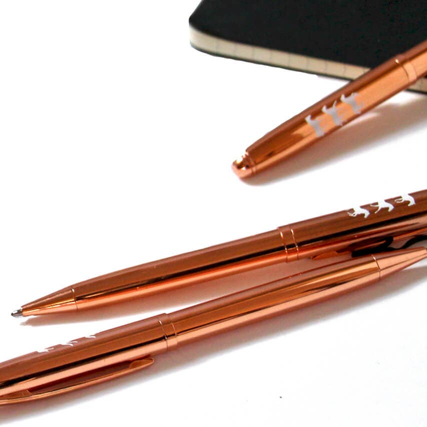 WTC Twist Pen: Rose Gold