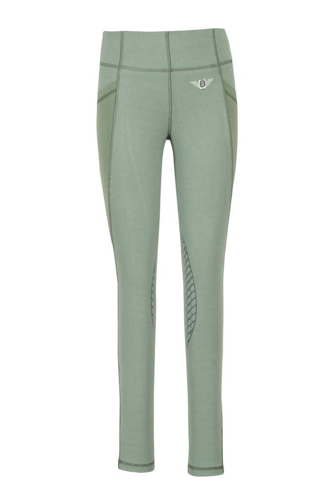 TuffRider Children's Minerva EquiCool Tights:Blue