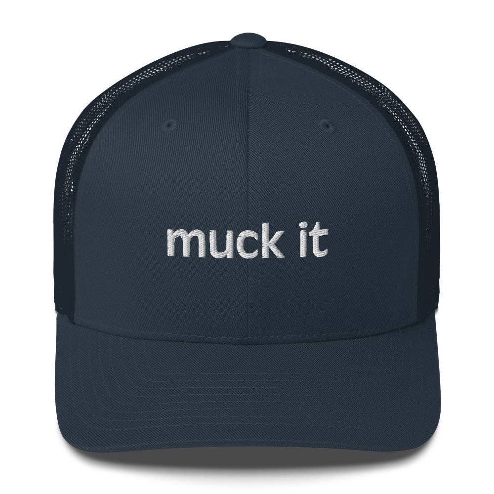 Muck It Trucker Hat Navy