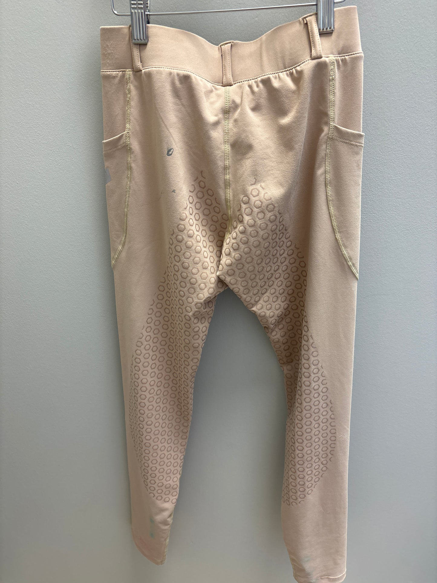 T4 Sports Tan Kids Tights - L