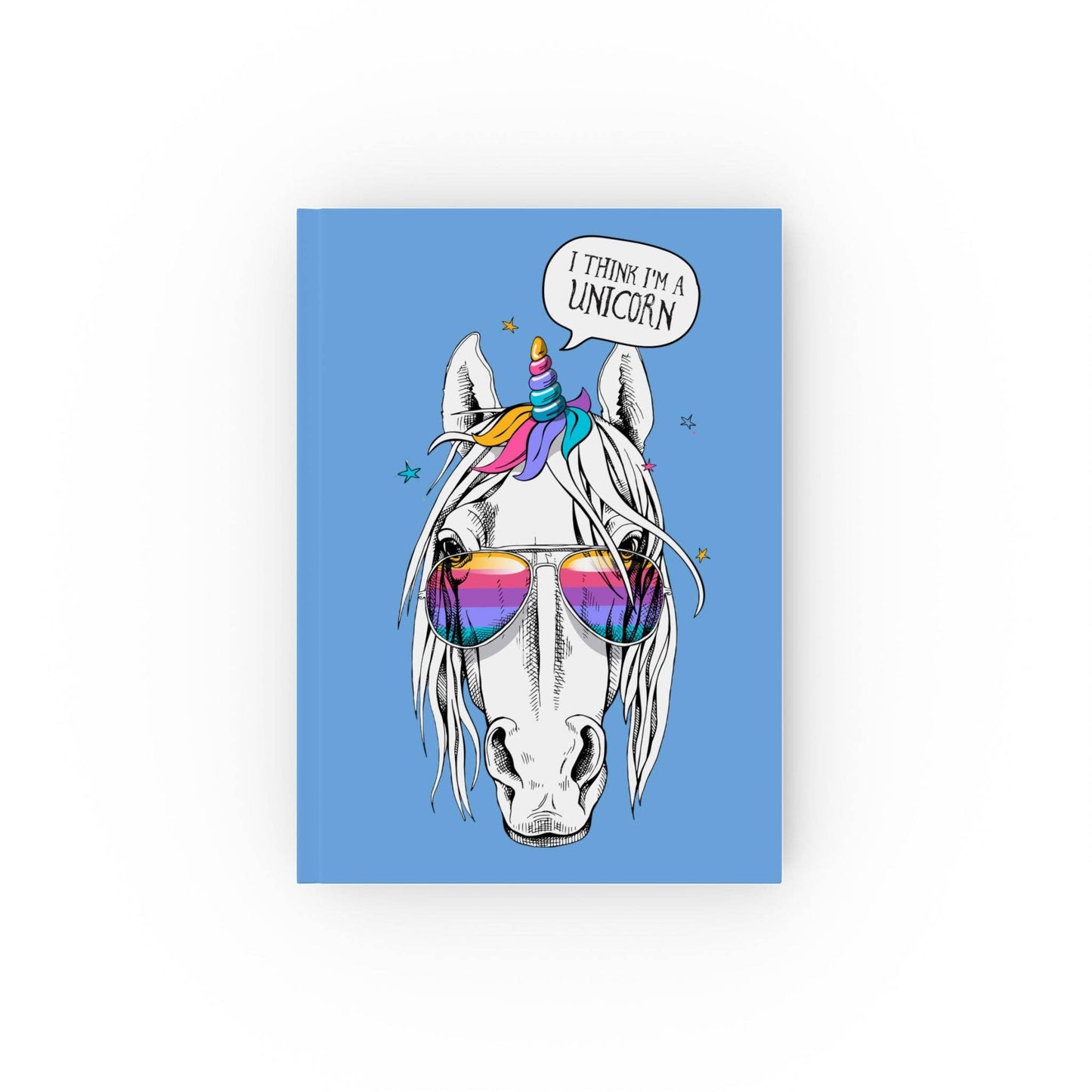 Hard Backed Journal - Unicorn: Blank