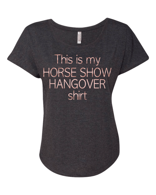 Horse Show Hangover T-shirt