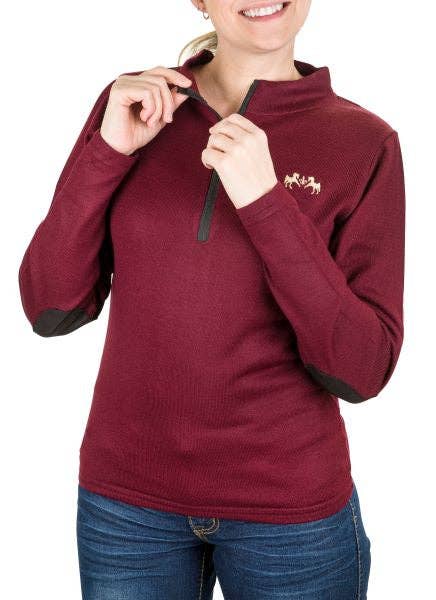 Equine Couture Fjord Sweater: Charcoal