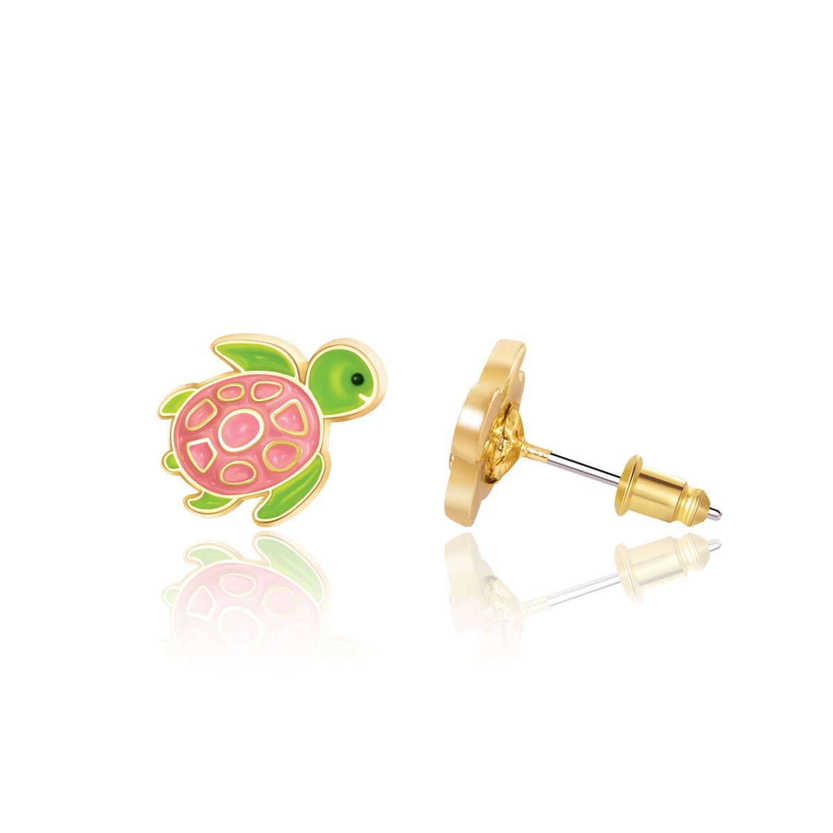 Turtle earrings