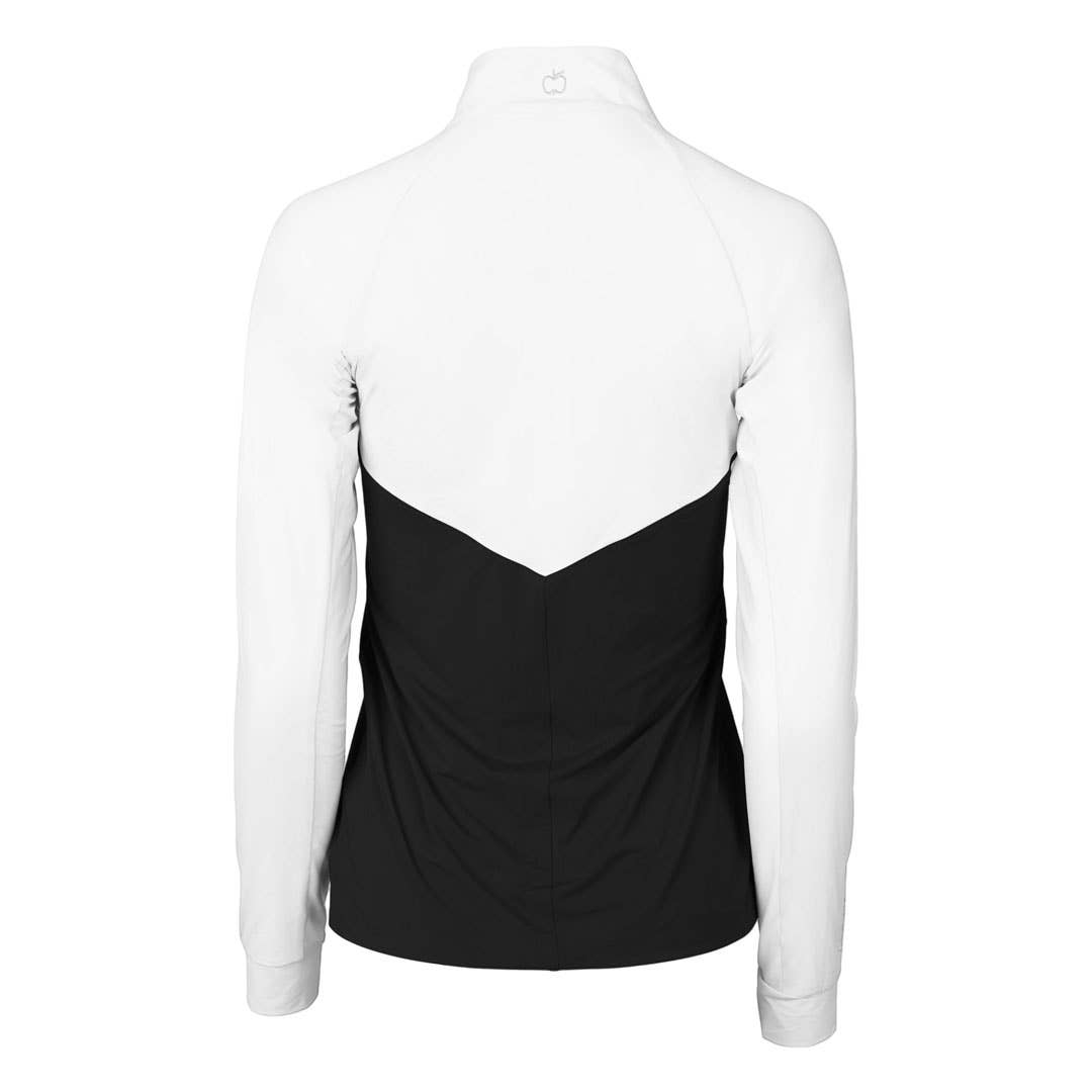 Dapplebay Lady Riding Top: Black/White