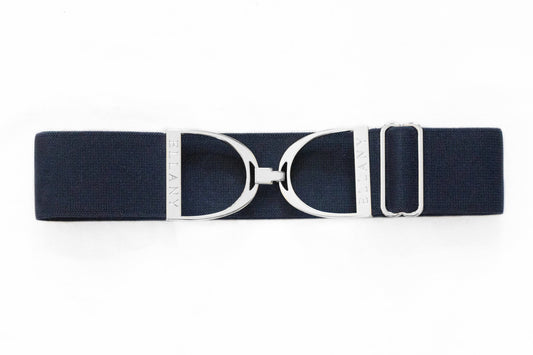 navy stirrup belt