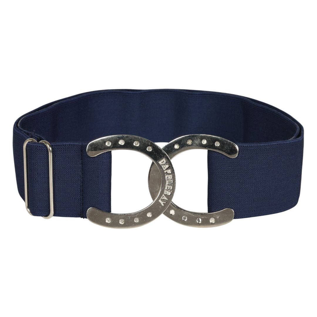 navy horseshoe belt