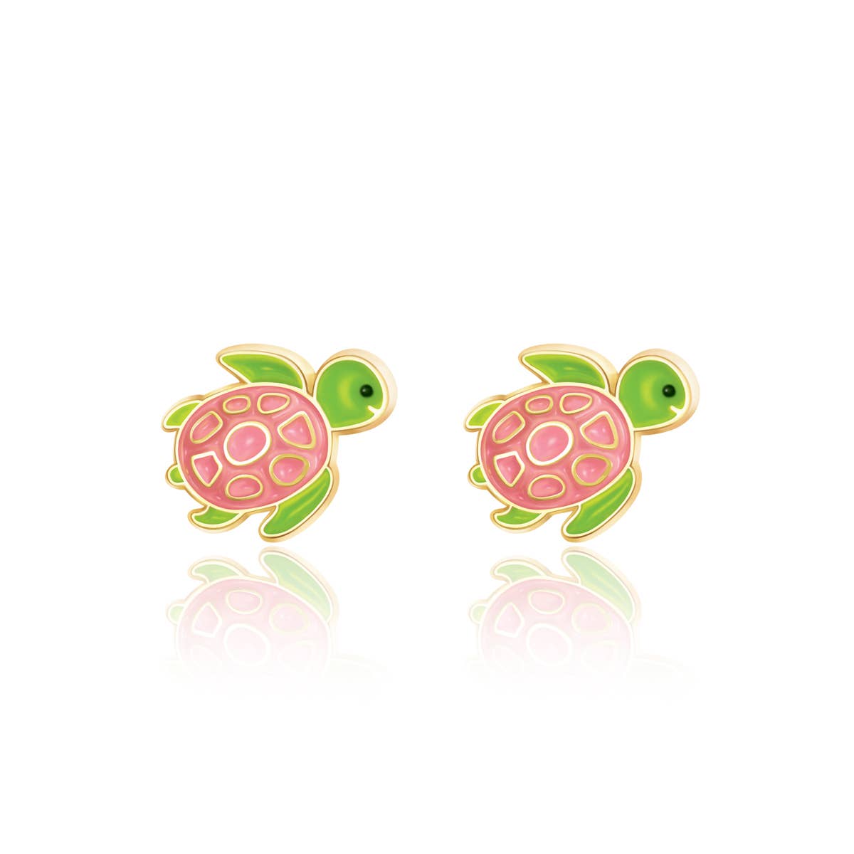 Turtle earrings
