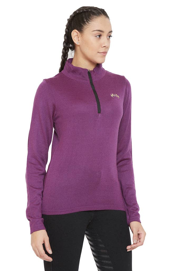 Equine Couture Fjord Sweater: Charcoal
