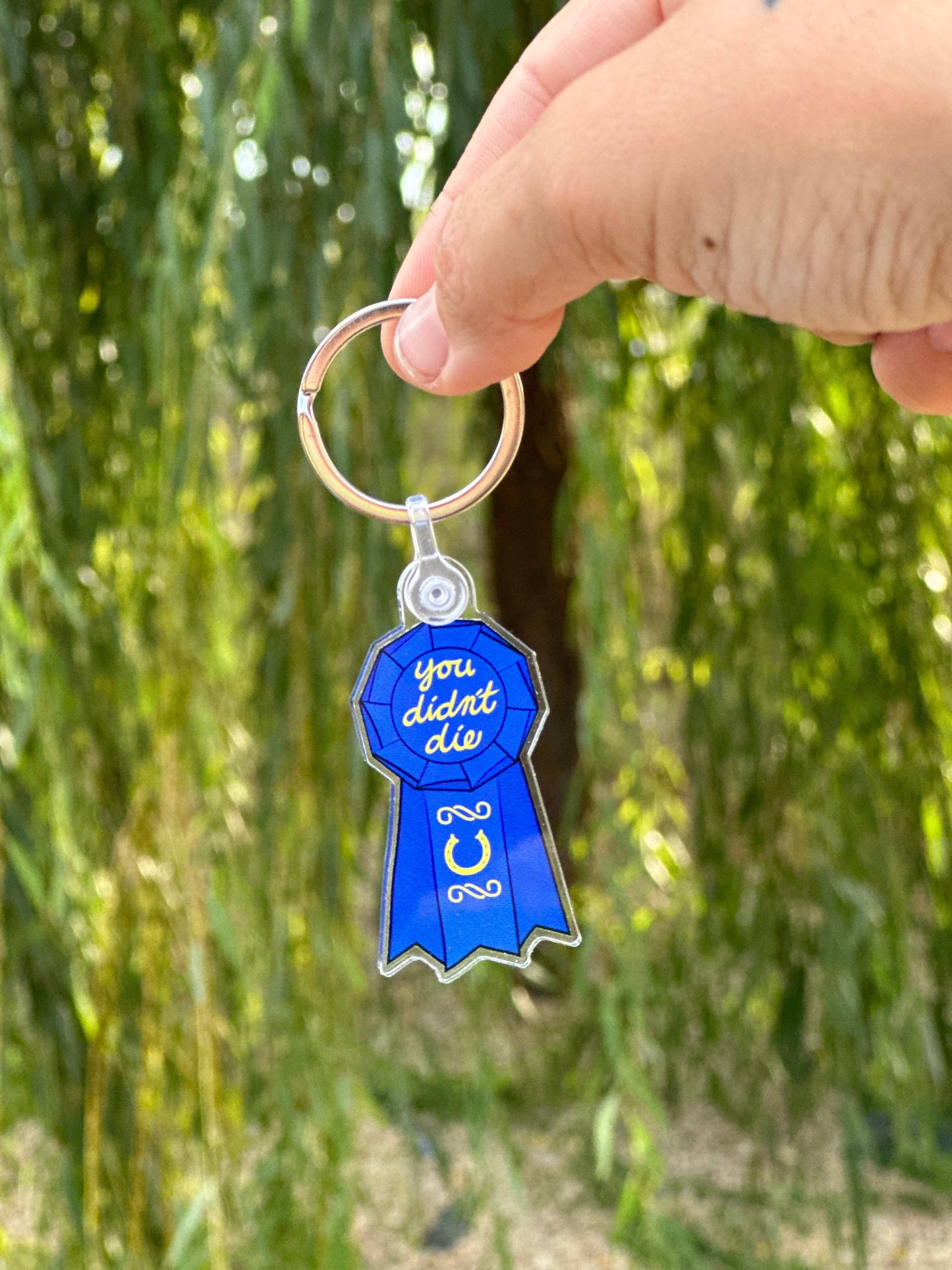 You Didn’t Die Keychain