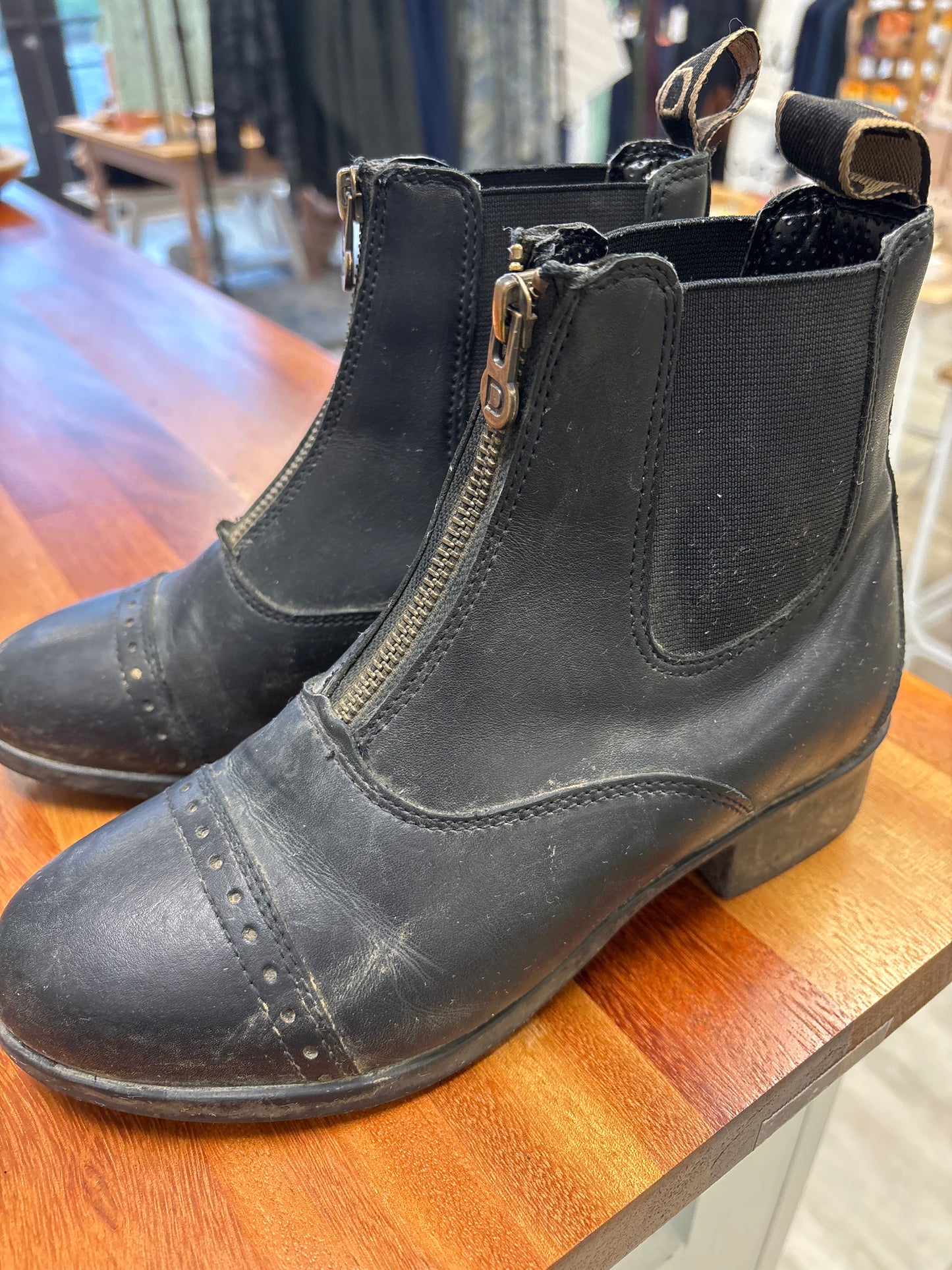 Used Dublin Kids Paddock Boots - 4