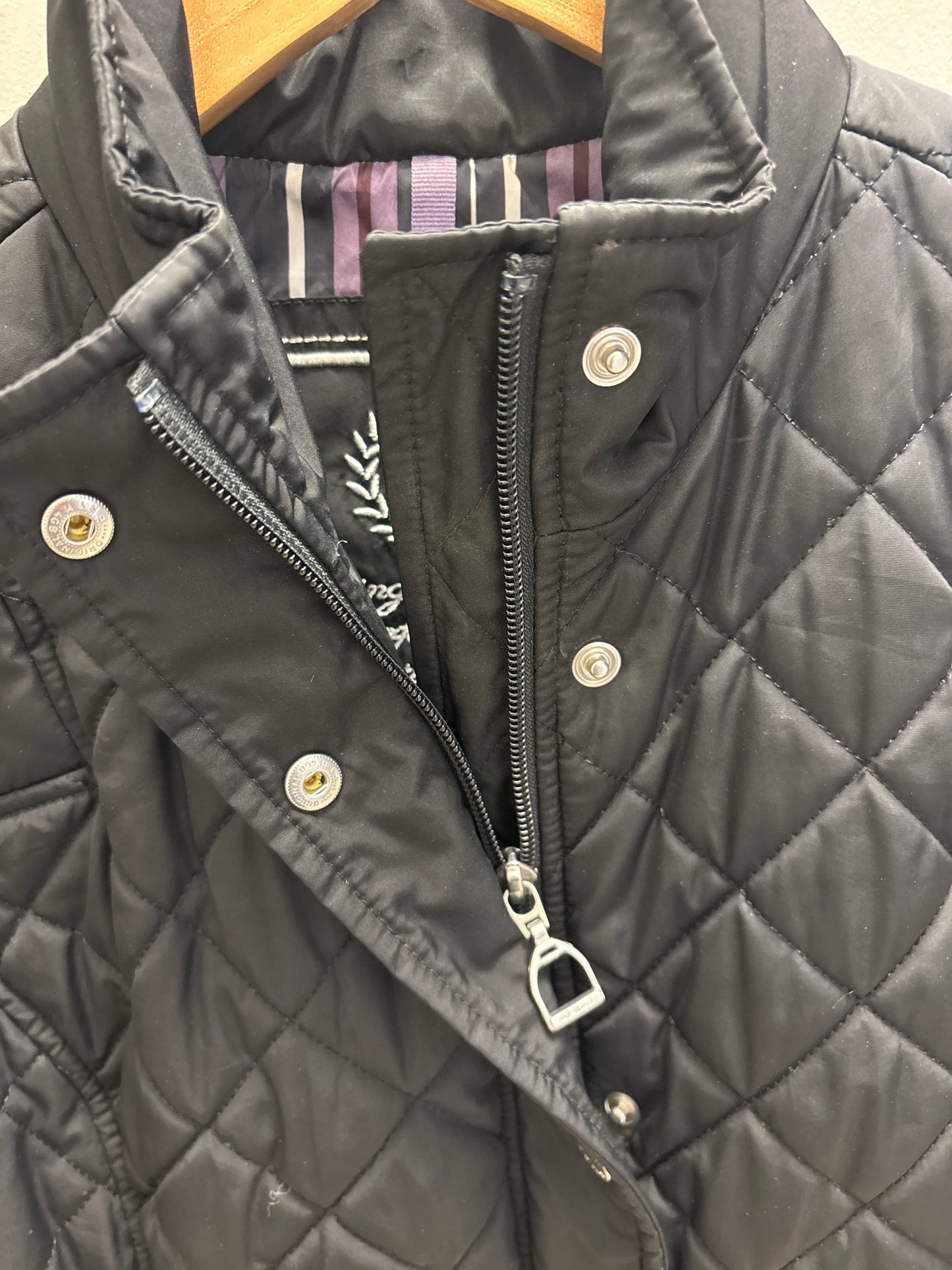 Ariat Black Winter Coat - Medium