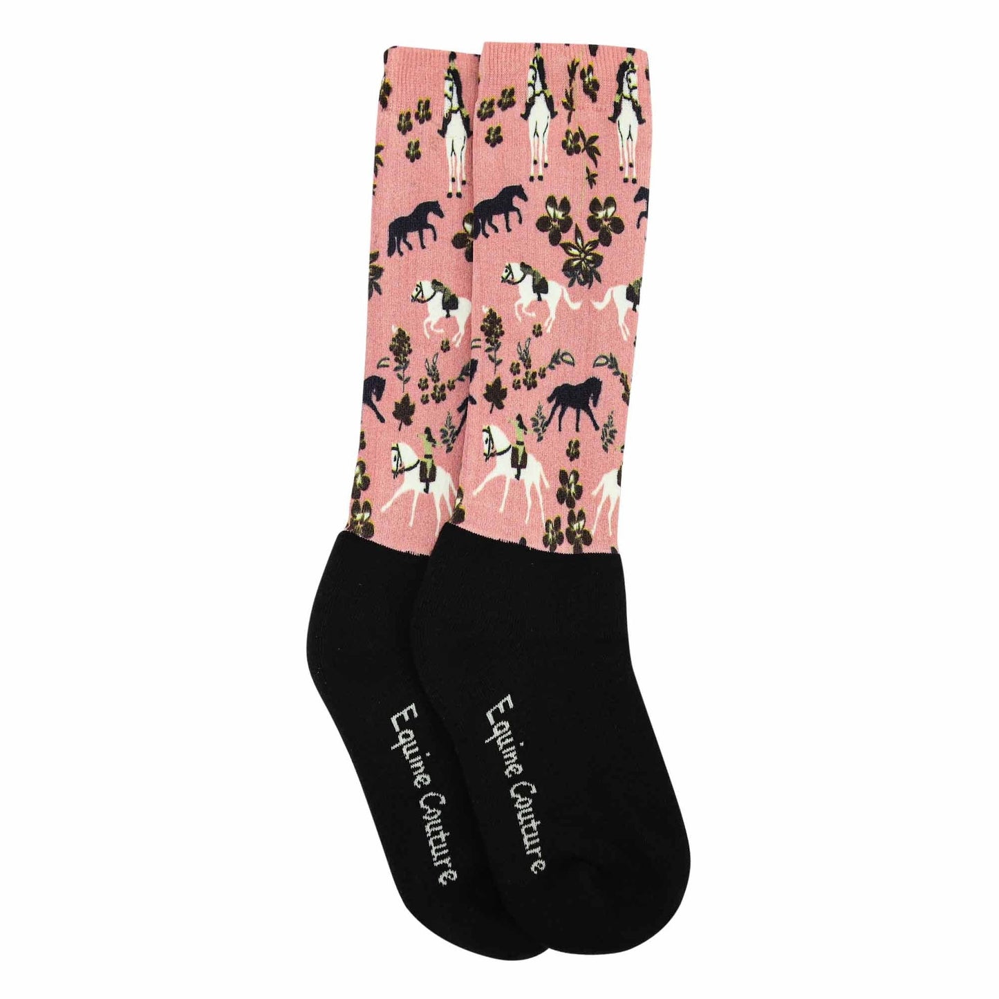 Equine Couture Children'S OTC Boot Socks- Springtime