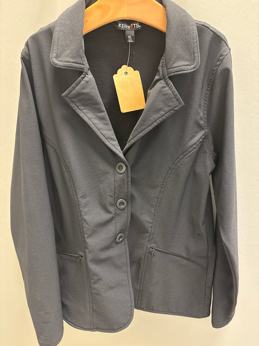 Kerrits Show Coat Black - Girls XL