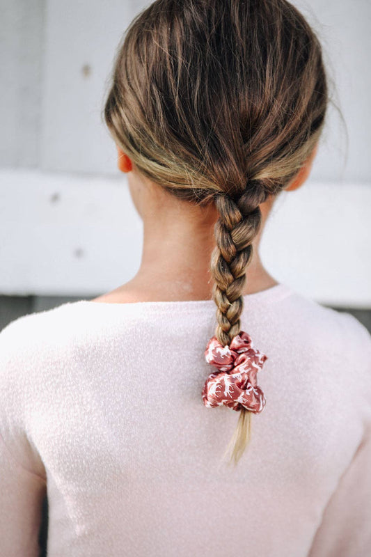Horse Girl Scrunchies: Marsala