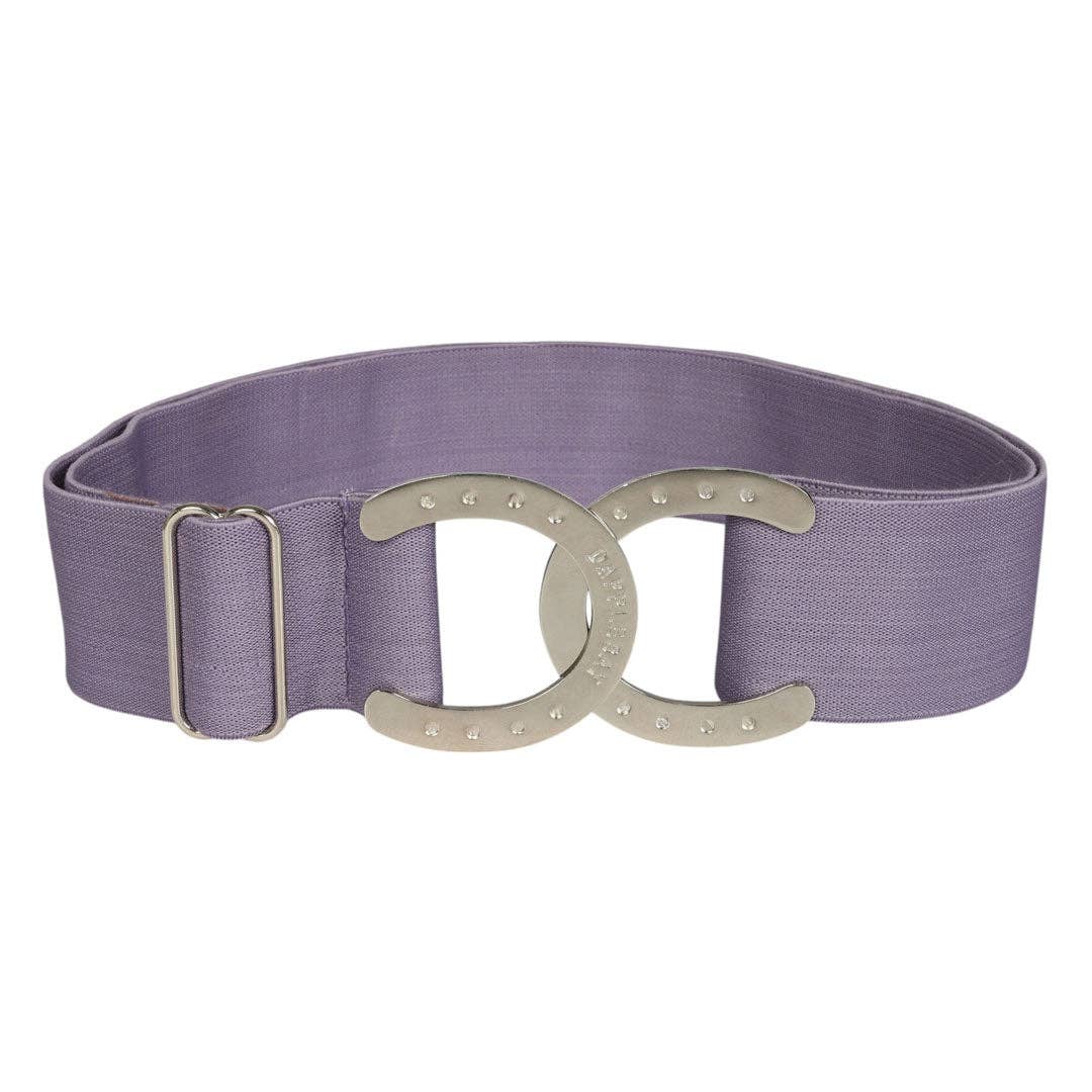 lavender horseshoe belt