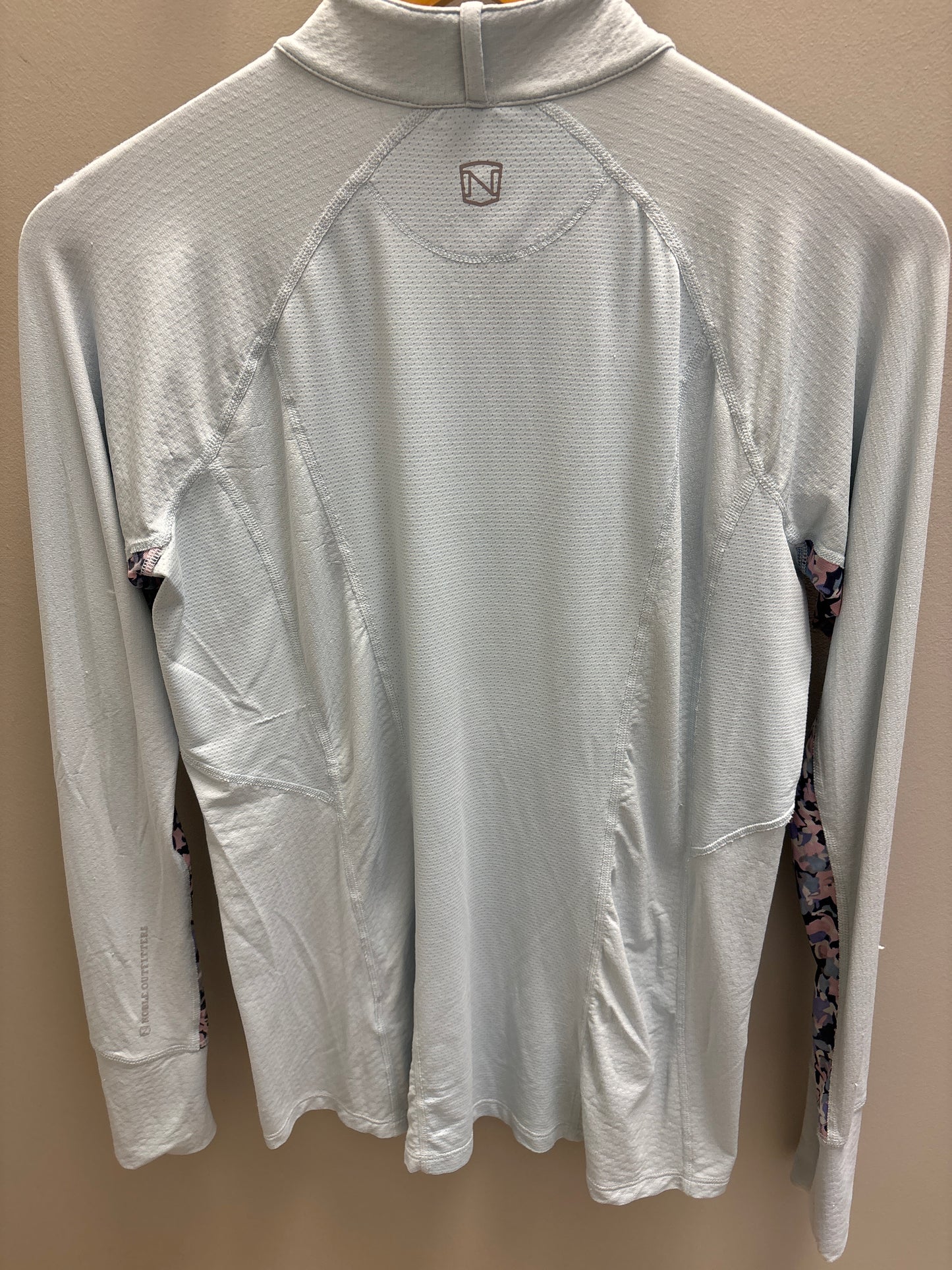 Blue Long Sleeve Riding Shirt - Woman's Large