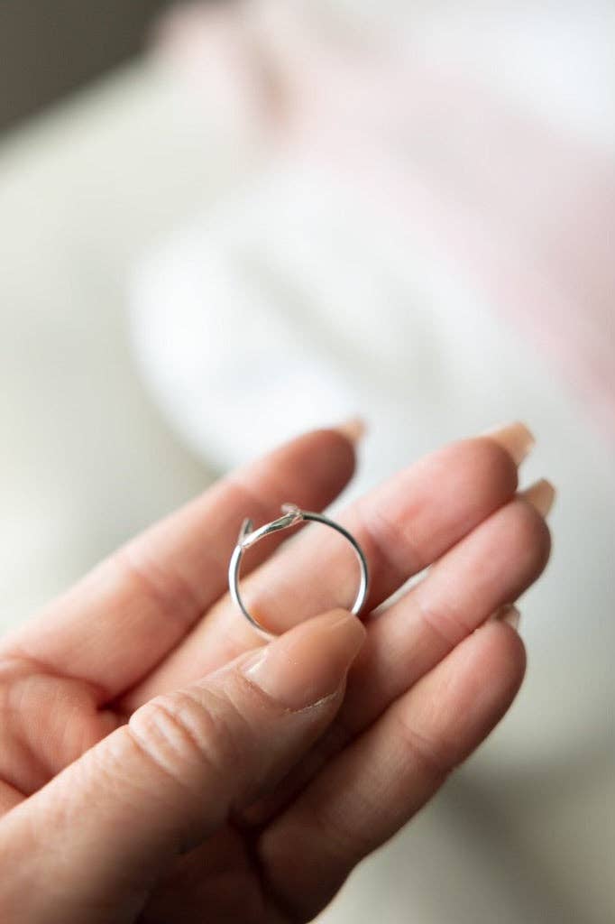Lucky Horseshoe Ring Silver