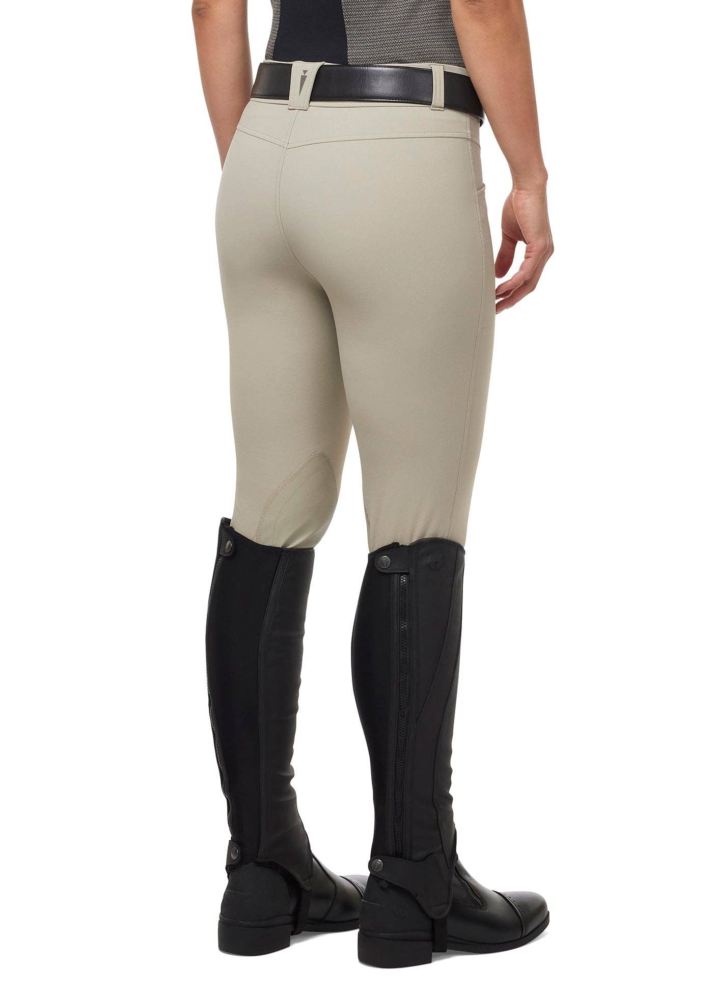 kerrits knee patch breeches sand