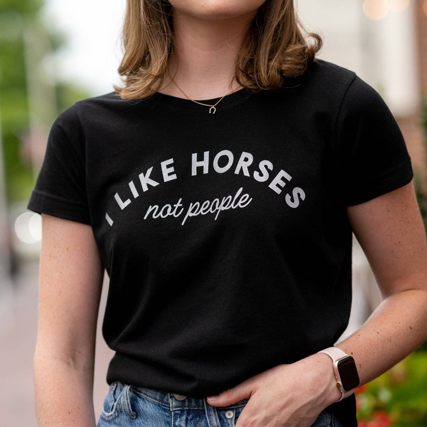 Dapple Bay I Like Horses Tee