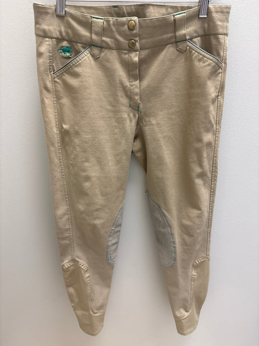 Piper Tan Knee Patch Breeches - 28