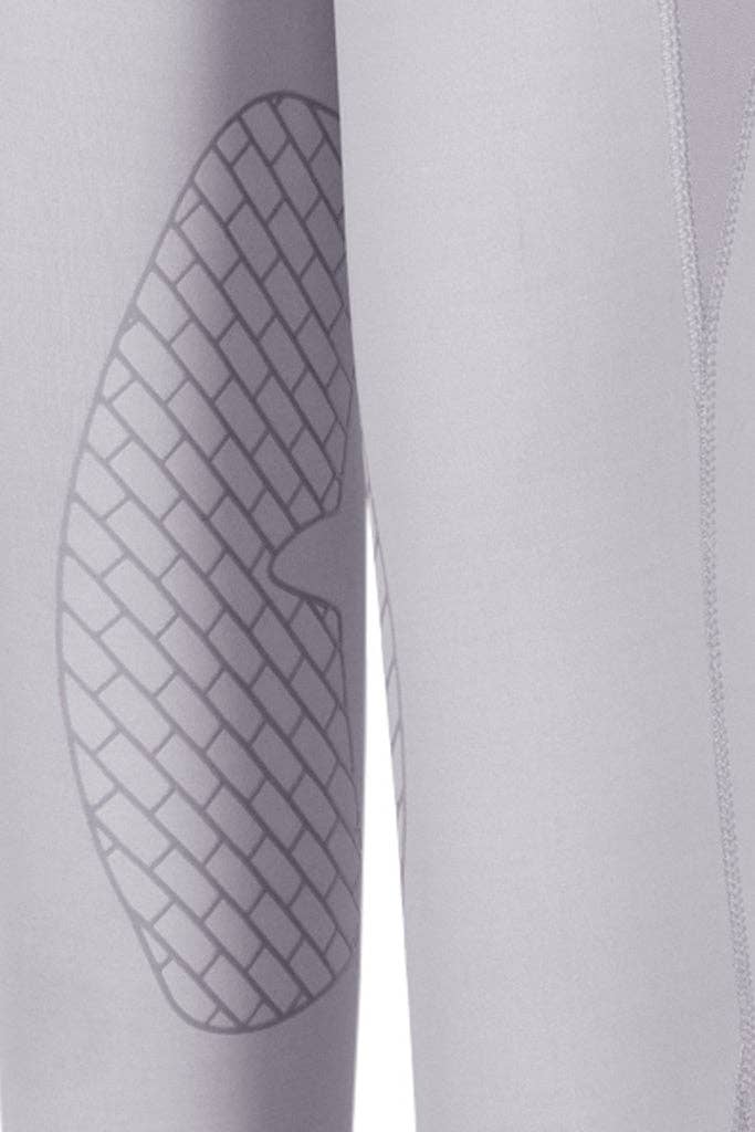 TuffRider Children's Minerva EquiCool Tights: Lilac Gray