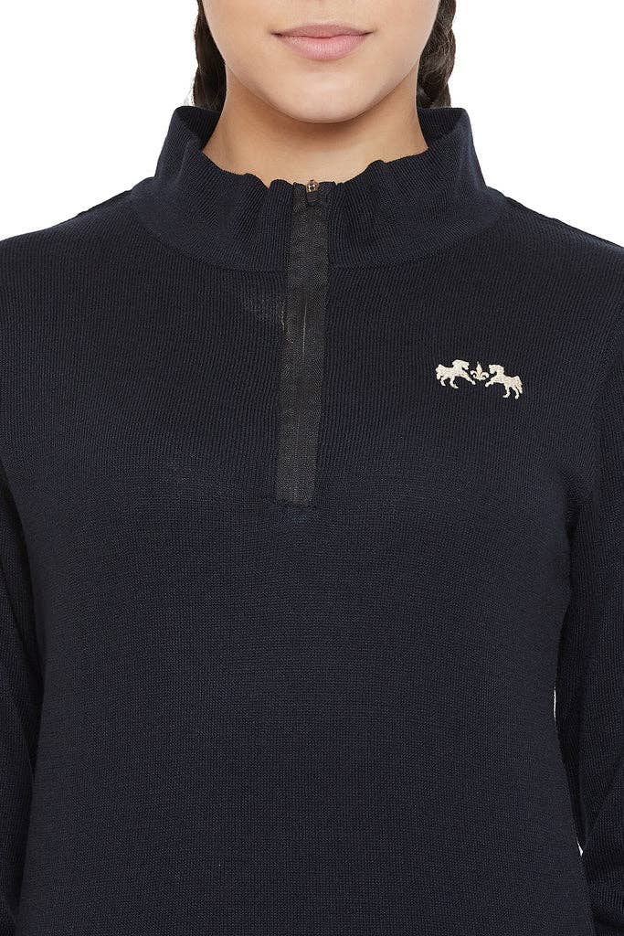 Equine Couture Fjord Sweater: Charcoal